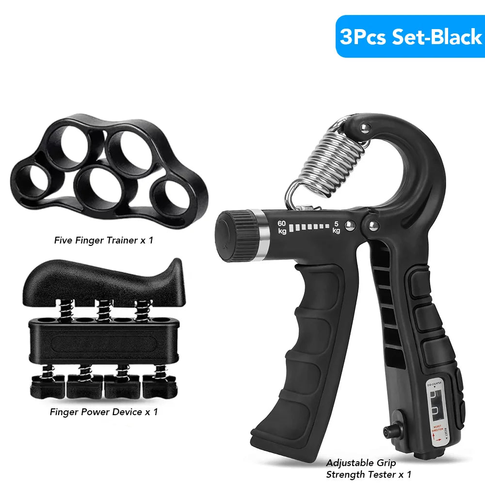 5-60Kg Verstellbarer Hand Grip Trainer -Unterarm & Griffkrafttrainer