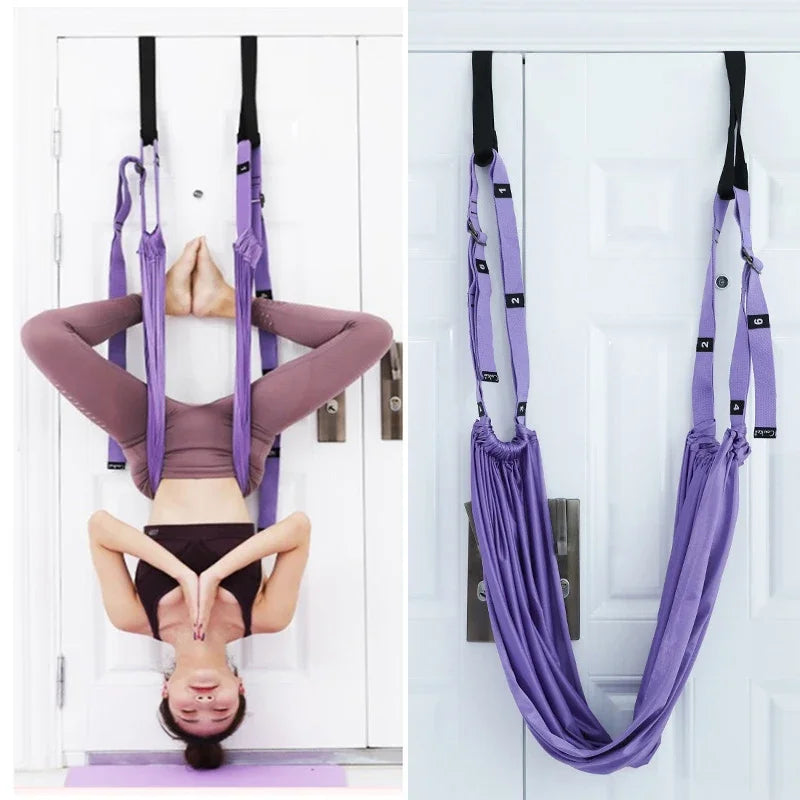 Premium Yoga Stretch Strap – Flexibilität & Dehnung