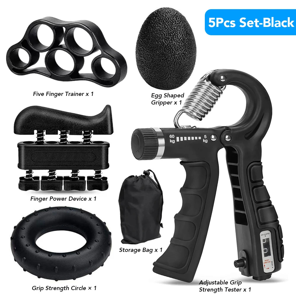5-60Kg Verstellbarer Hand Grip Trainer -Unterarm & Griffkrafttrainer