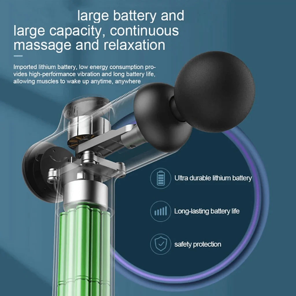 Vibration Massage Gun – Elektrische Tiefenmassage & Muskelentspannung