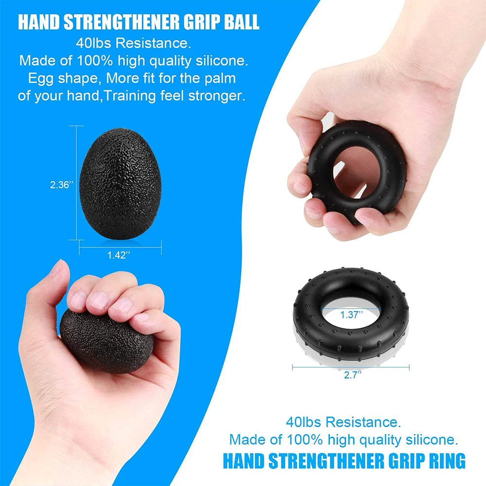 5-60Kg Verstellbarer Hand Grip Trainer -Unterarm & Griffkrafttrainer