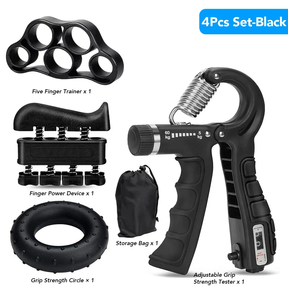 5-60Kg Verstellbarer Hand Grip Trainer -Unterarm & Griffkrafttrainer