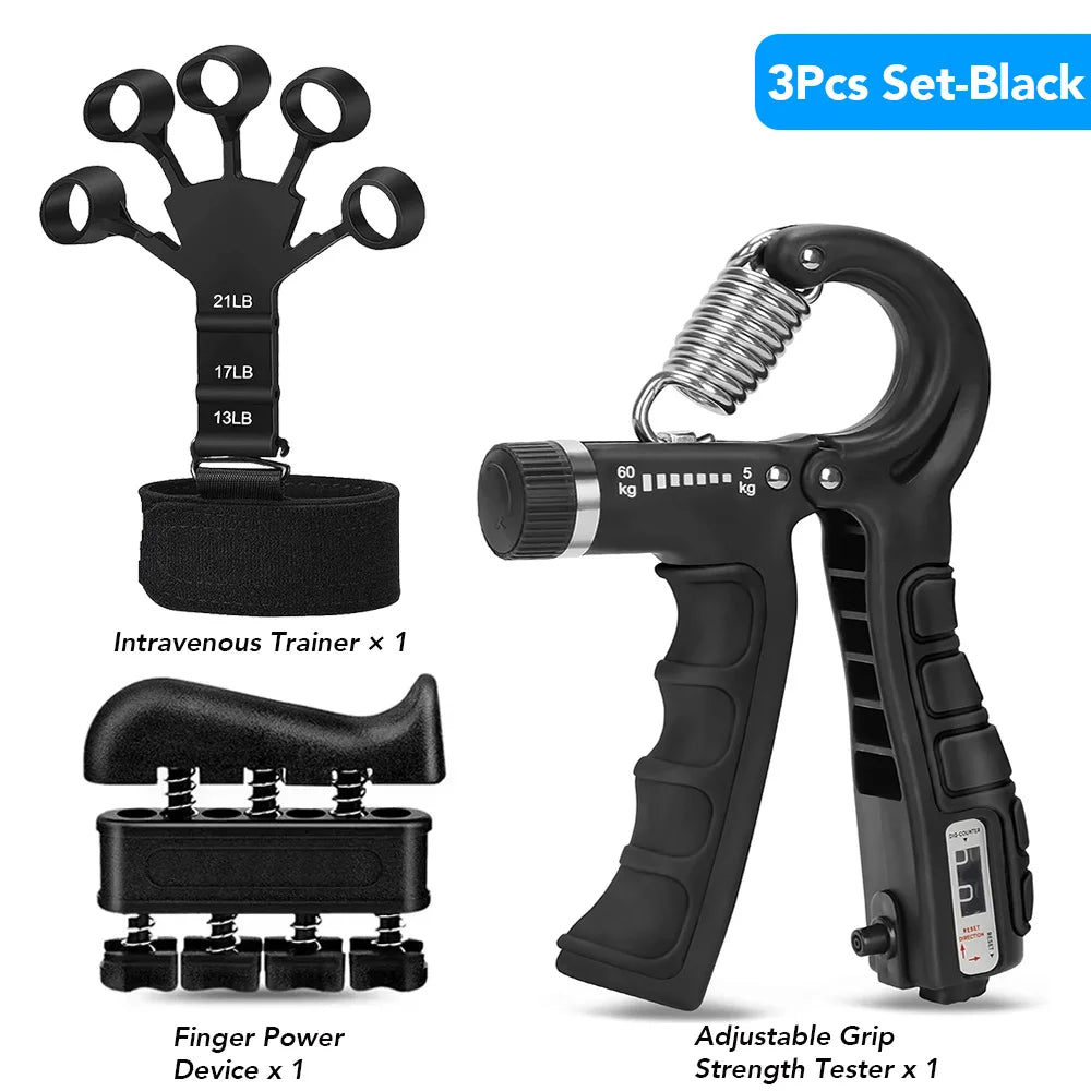 5-60Kg Verstellbarer Hand Grip Trainer -Unterarm & Griffkrafttrainer