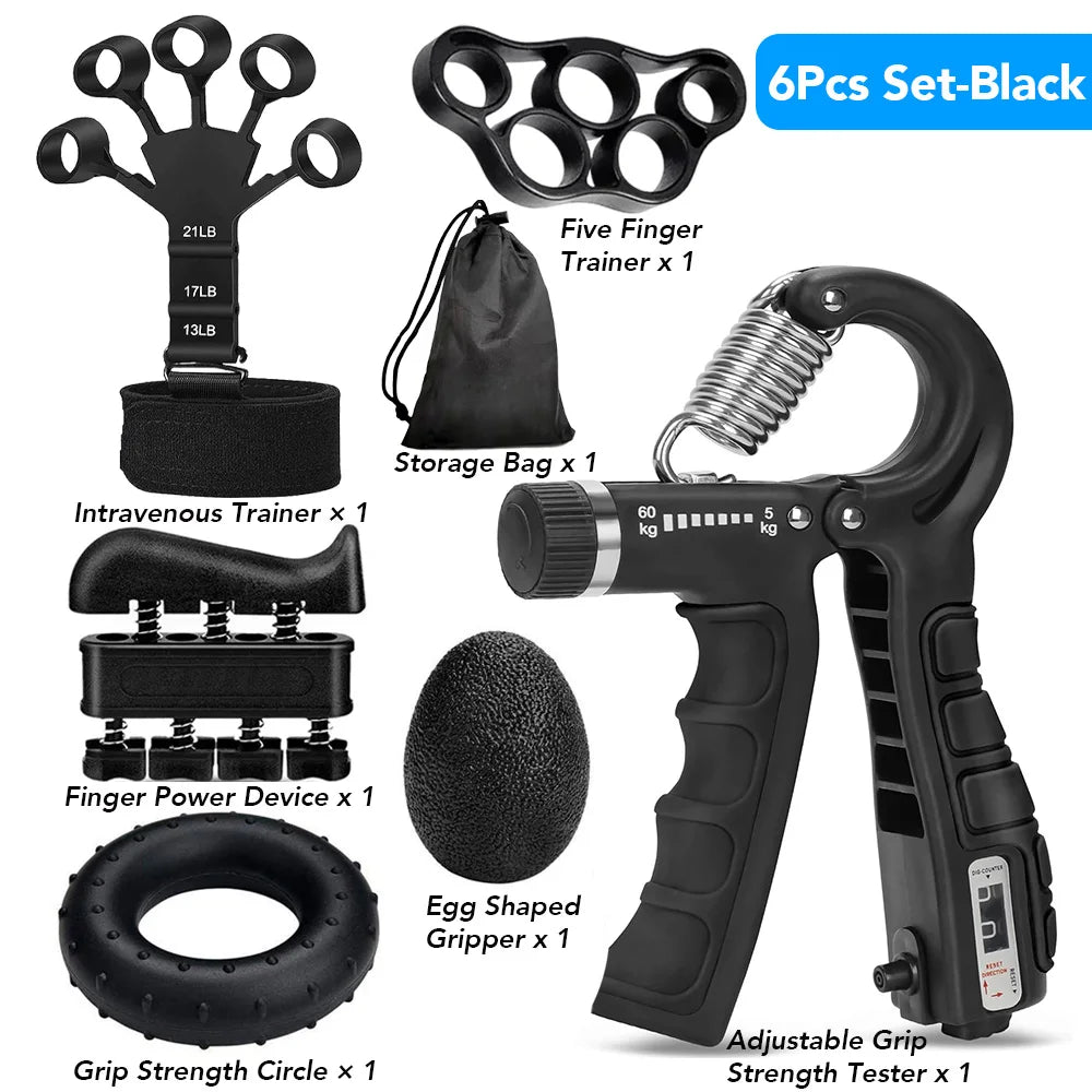 5-60Kg Verstellbarer Hand Grip Trainer -Unterarm & Griffkrafttrainer