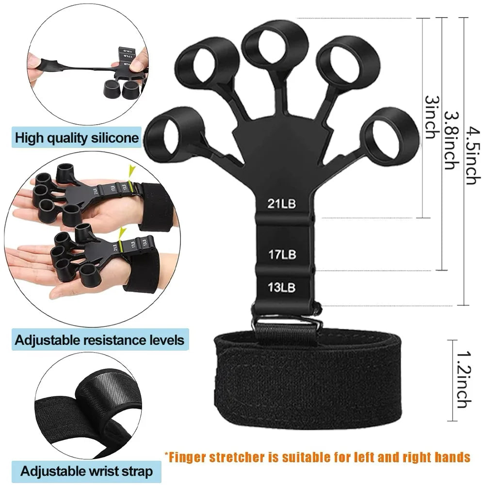 5-60Kg Verstellbarer Hand Grip Trainer -Unterarm & Griffkrafttrainer