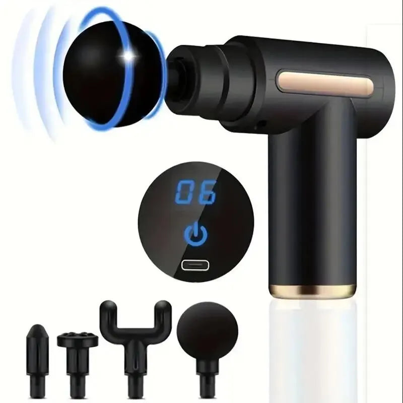 Vibration Massage Gun – Elektrische Tiefenmassage & Muskelentspannung