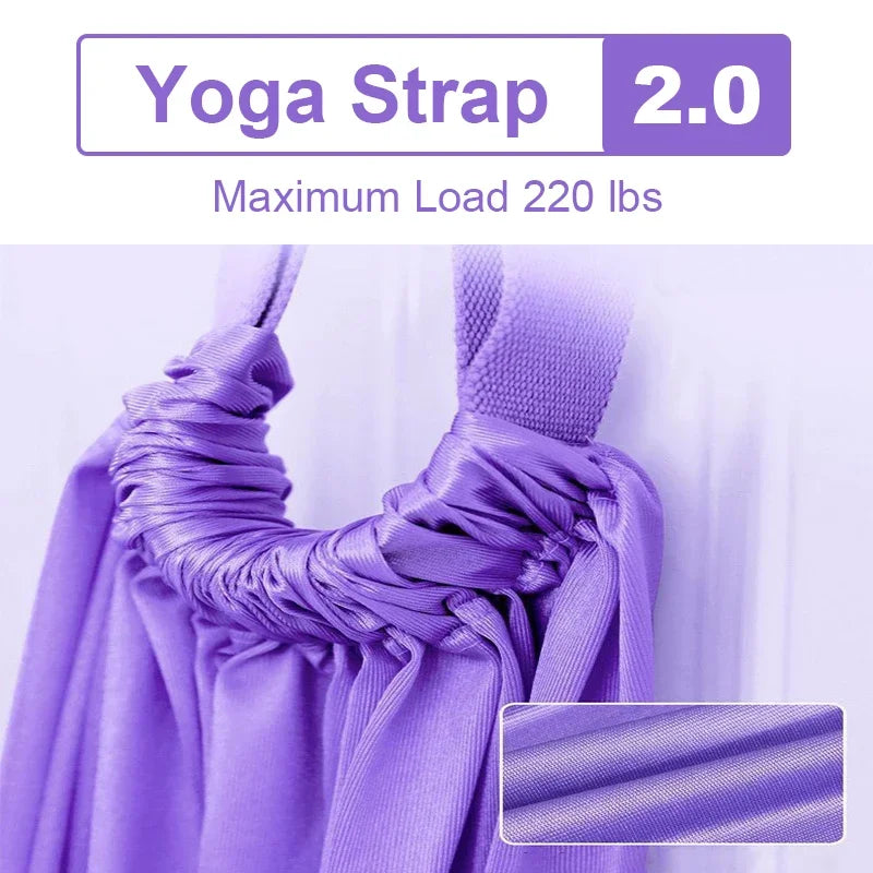 Premium Yoga Stretch Strap – Flexibilität & Dehnung