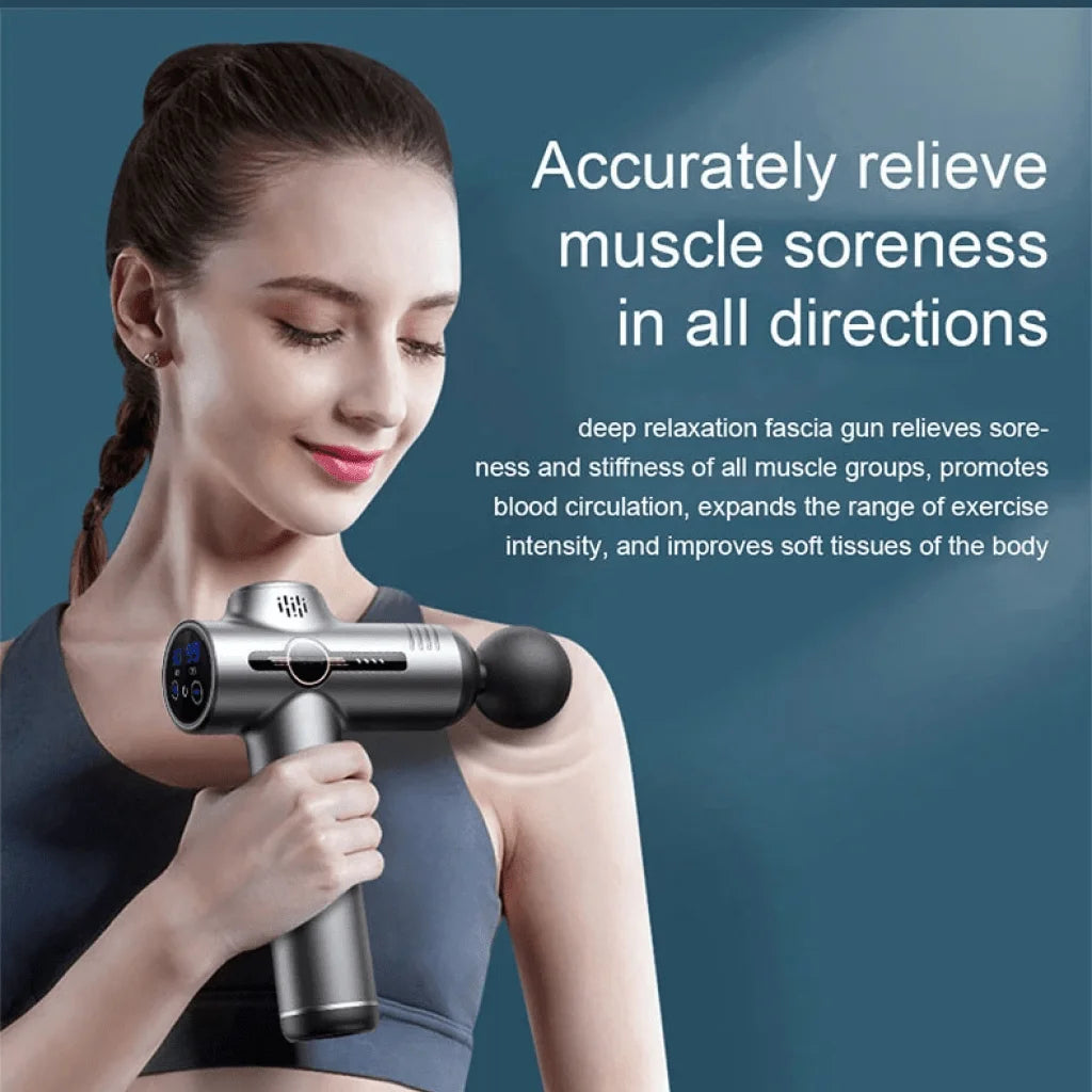 Vibration Massage Gun – Elektrische Tiefenmassage & Muskelentspannung