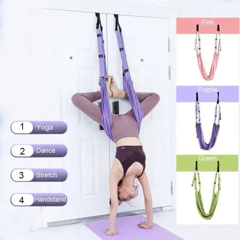 Premium Yoga Stretch Strap – Flexibilität & Dehnung